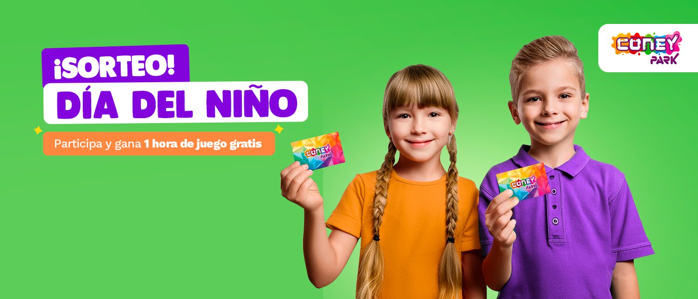 SORTEO: ¡Celebra el mes del niño en Coney Park!