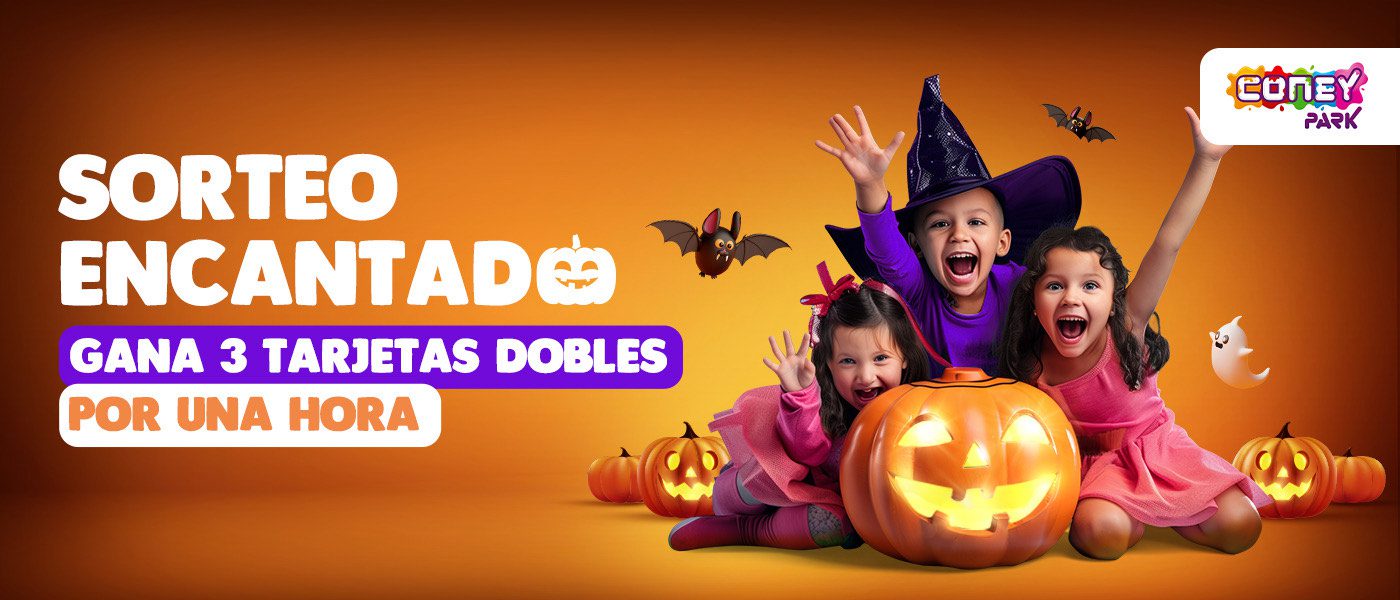 SORTEO: ¡Gana una de las 3 Tarjetas dobles por halloween!