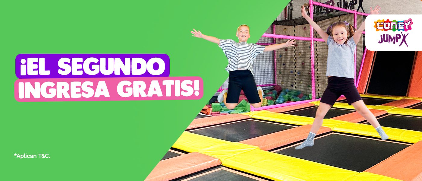 ¡El segundo ingresa gratis!