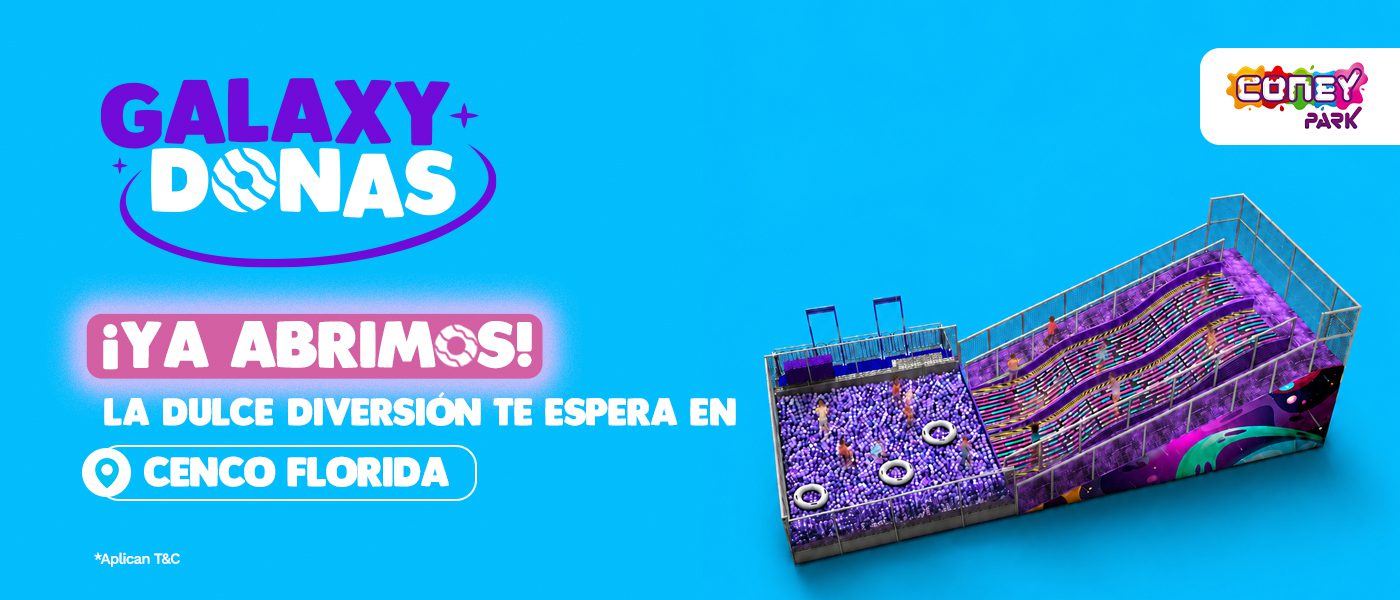 ¡Galaxy Donas llegó a C.C. Cenco Florida!
