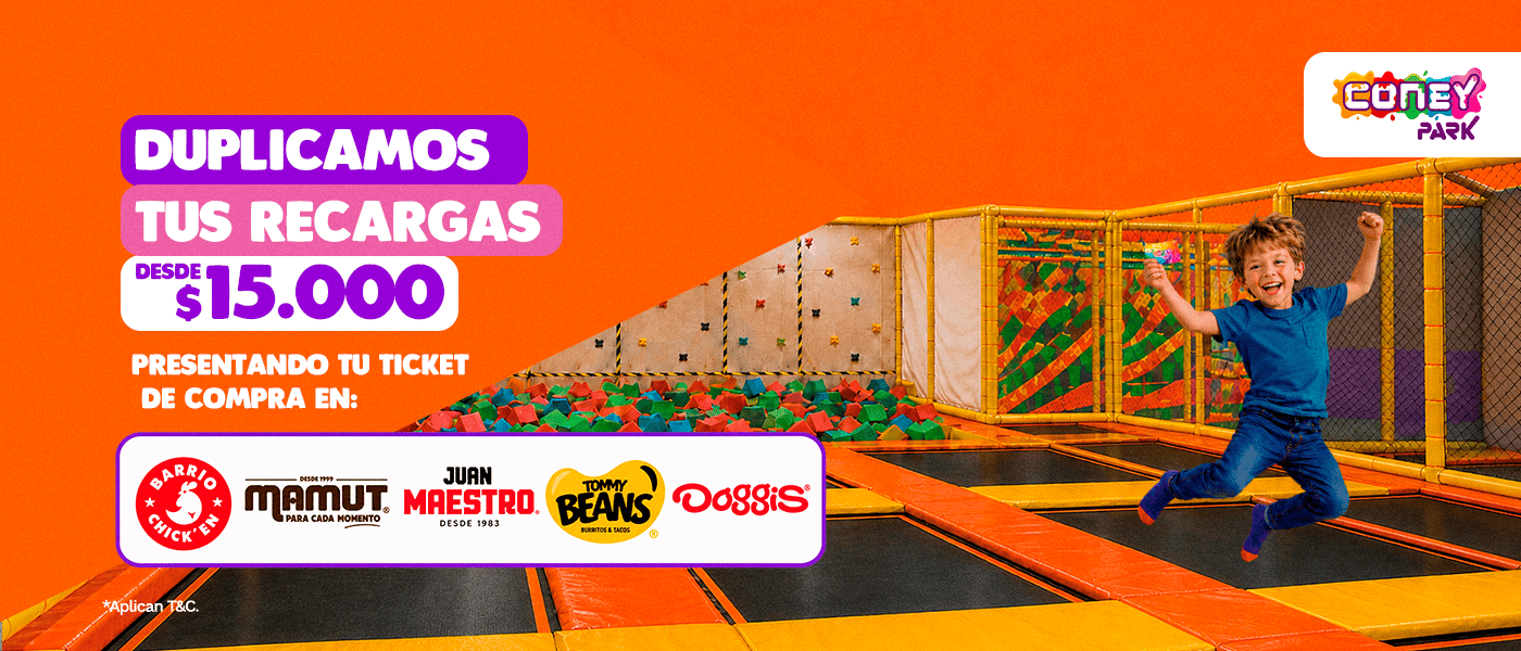 Duplicamos tus recargas desde $15.000